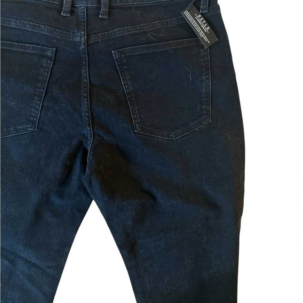 DSTLD Black Straight Leg Jeans Classic Design Size 34 - Picture 3 of 7